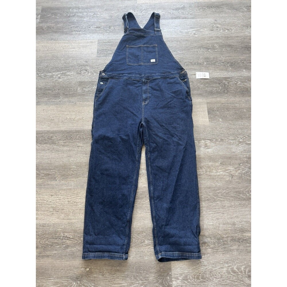 Ripton & Co Men's Starving Jartist Overalls Blue Collar Size Men's Sz XXL